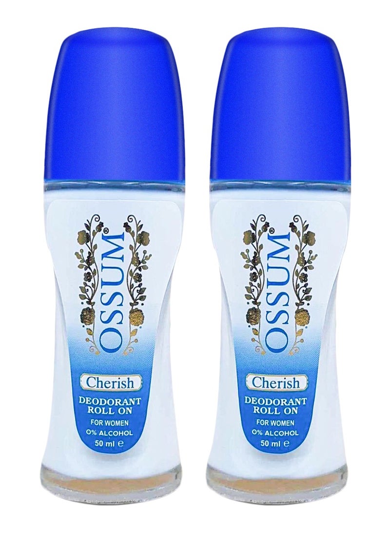 أوسوم مزيل العرق رول أون 50 مل – شيريش - 2 حبة