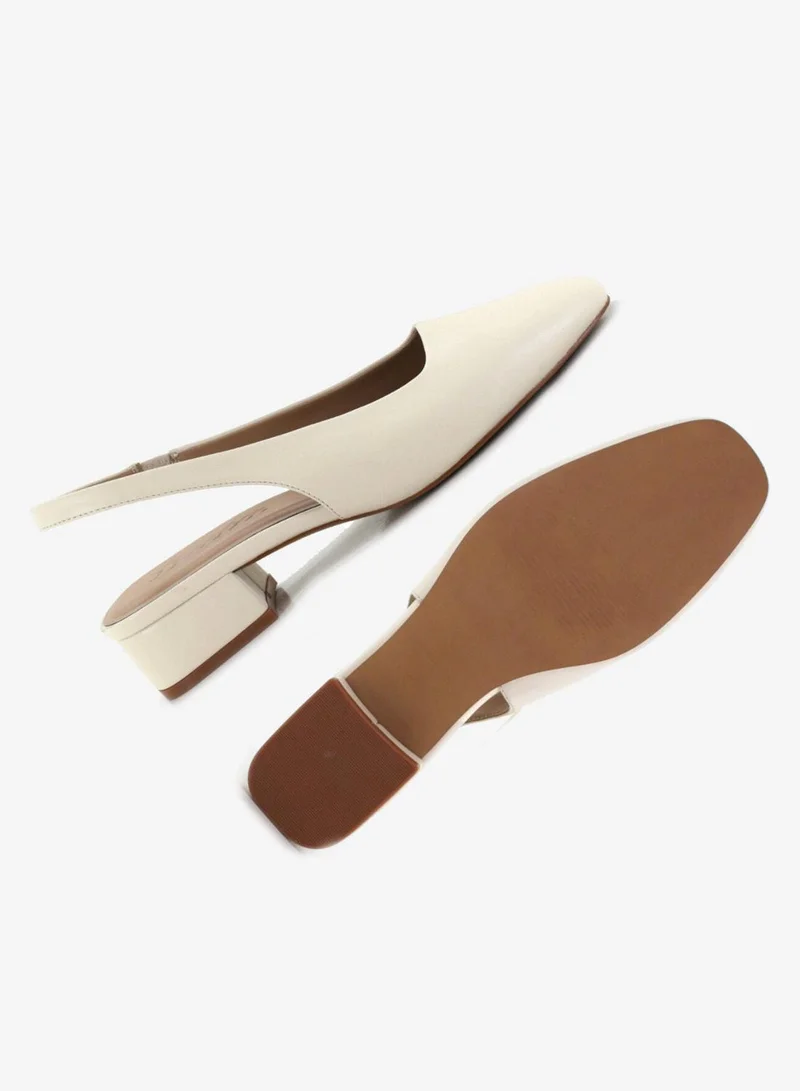 Bata  Slingback Low Heel Ballet Shoes for Women | Best Price UAE