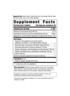 Innate Response Formulas Adrenal Response Complete Care - With Ashwagandha - Promotes Optimal Stress Response - Wards Off Fatigue - Vegetarian, Gluten-Free, Non-Gmo, Kosher - 90 Tablets (45 Servings)  - Image 2