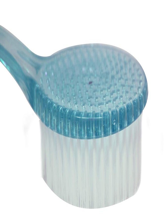 Ekan Soft Bristles Bathing Brush With Long Handle For Men And Women (Blue) Pack Of 1 - Image 4