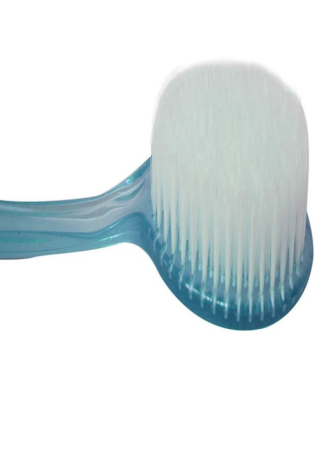 Ekan Soft Bristles Bathing Brush With Long Handle For Men And Women (Blue) Pack Of 1 - Image 3
