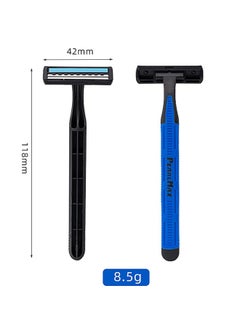 PEARLMAX PearlMax Twin Blade Razors Smooth Shave with Aloe Vera Disposable Razors for Comfort and Precision Shaving 16 Pieces  - Image 5