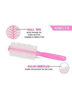 Ankita Round Hair Brush(Ap-204) (Color May Vary)  - Image 2