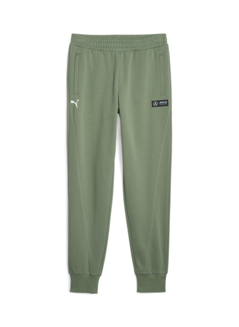 PUMA - Mercedes-AMG PETRONAS Motorsport Mens Green Sweatpants - Image 1