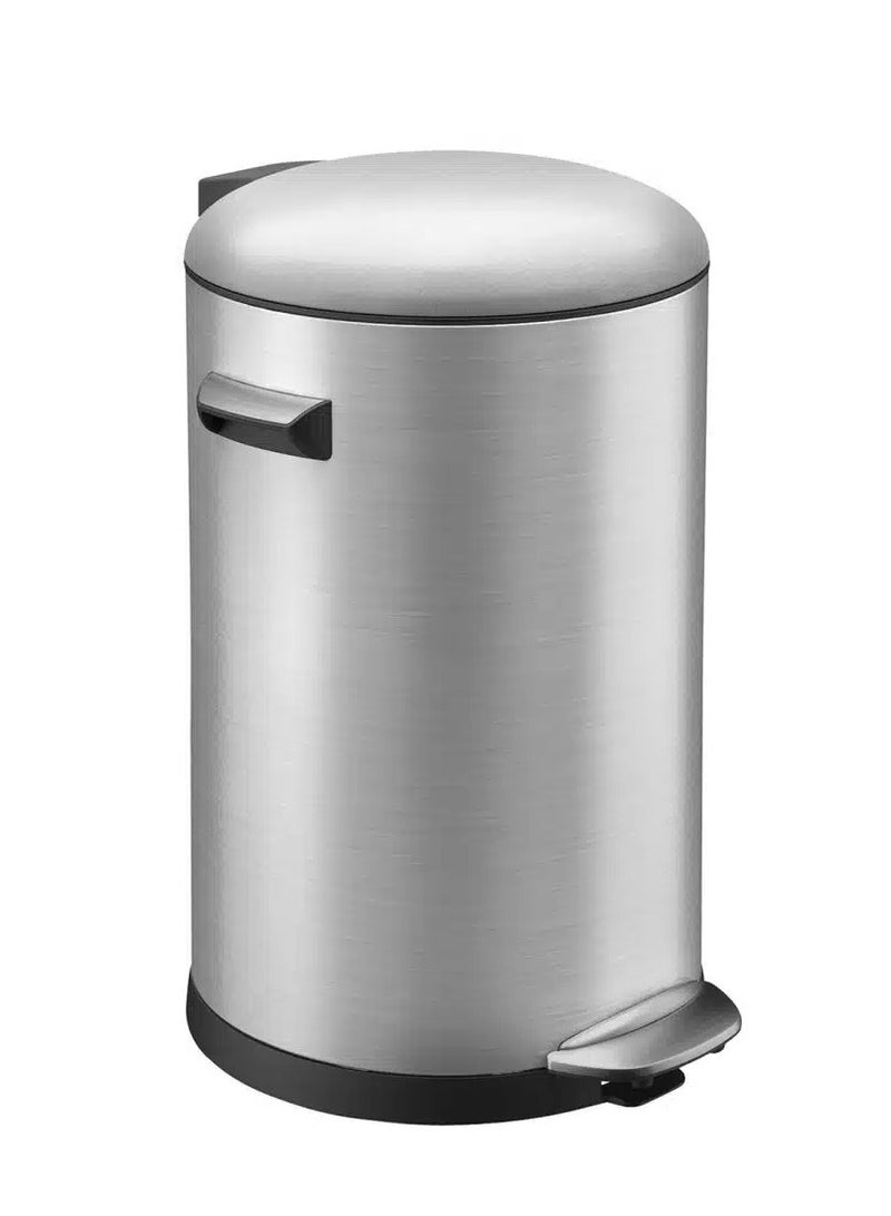 EKO BELLE SERIES | Brushed Stainless Steel Finish | Soft-Closing | Fingerprint-Resistant | Deluxe Pedal Trash & Garbage Bin | Multiple Sizes ( 5 - 30 L) To Suit Different Places - Image 1