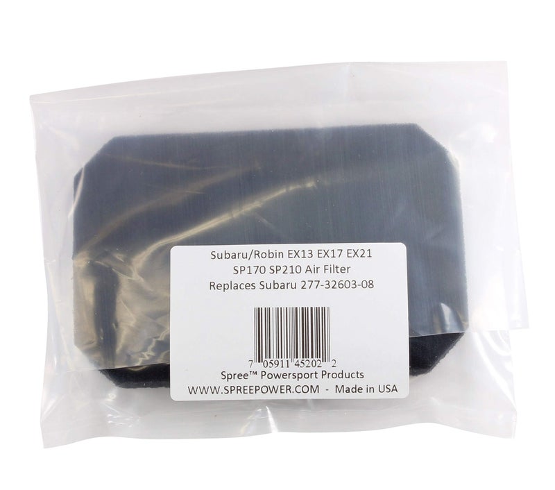 Spree Air Filter Compatible/Replacement for Subaru Robin EX13 EX17 EX21 SP170 SP210 - Image 2