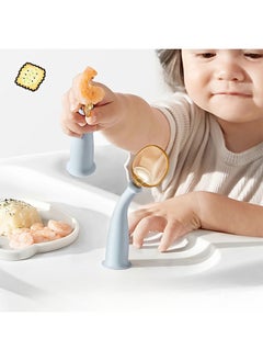Babycare Babycare - Spoon and Fork Set Pink – BPA-Free, Soft-Edged Utensils for Babies and Toddlers, Safety Approved  - Image 5