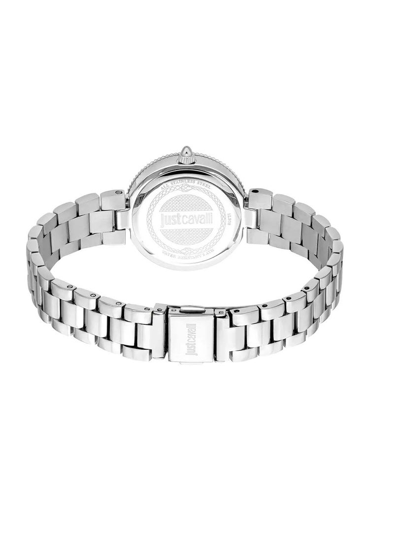 Just Cavalli - Women's Round Shape Stainless Steel Wrist Watch JC1L308M0035 - 30 Mm - Image 1