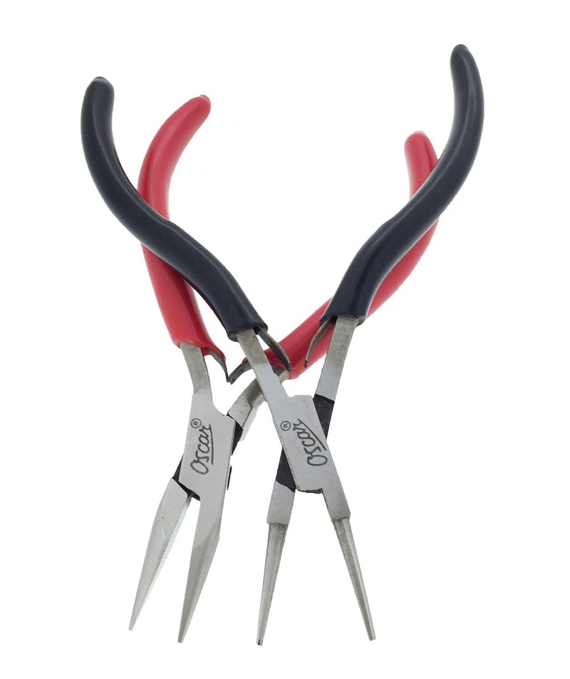 Swisso Slim Body Small Jewellery Slim Fine Round Nose Half Chain Round Nose Pliers Approx 45 for Mini Jewellery Working Tools - Image 1