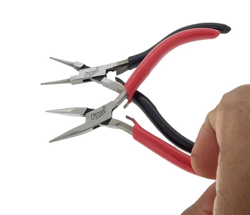 Swisso Slim Body Small Jewellery Slim Fine Round Nose Half Chain Round Nose Pliers Approx 45 for Mini Jewellery Working Tools - Image 5