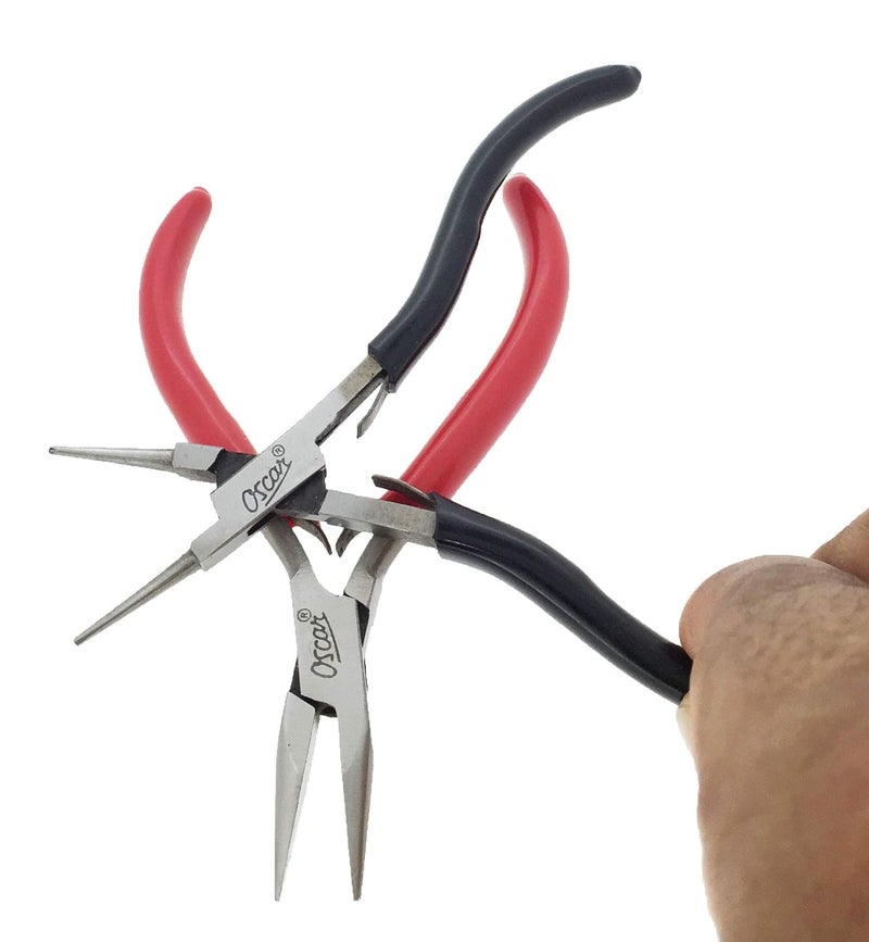 Swisso Slim Body Small Jewellery Slim Fine Round Nose Half Chain Round Nose Pliers Approx 45 for Mini Jewellery Working Tools - Image 4