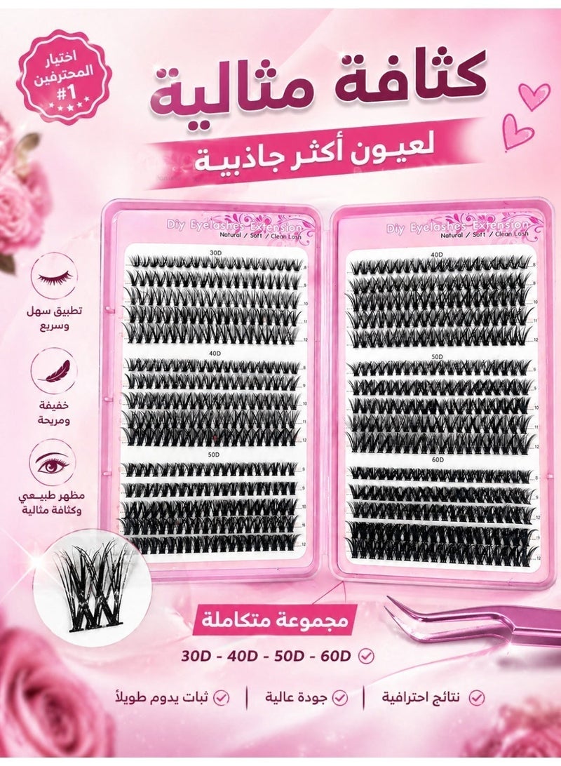 Shein False Eyelashes Set – Curly, Voluminous & Natural-Looking Lashes for Long-Lasting Glamour multiple styles - Image 1