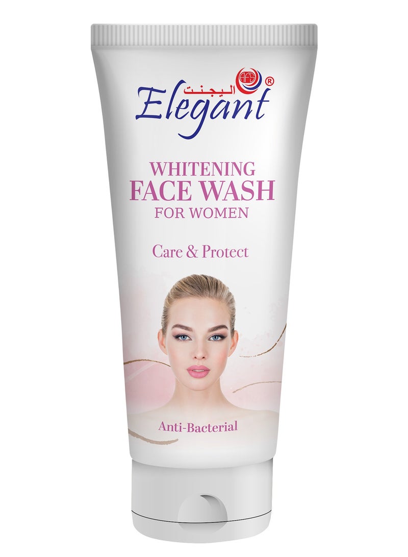Elegant Whitening Face Wash For Women, 150g - Gentle Cleansing For Soft Skin | Antibacterial For Protection