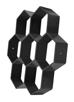 NIBEMINENT Pavement Walkway Hexagon Brick Mould Black 30x30x4.2centimeter  - Image 4