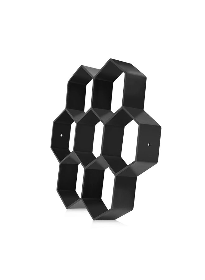 NIBEMINENT Pavement Walkway Hexagon Brick Mould Black 30x30x4.2centimeter  - Image 5