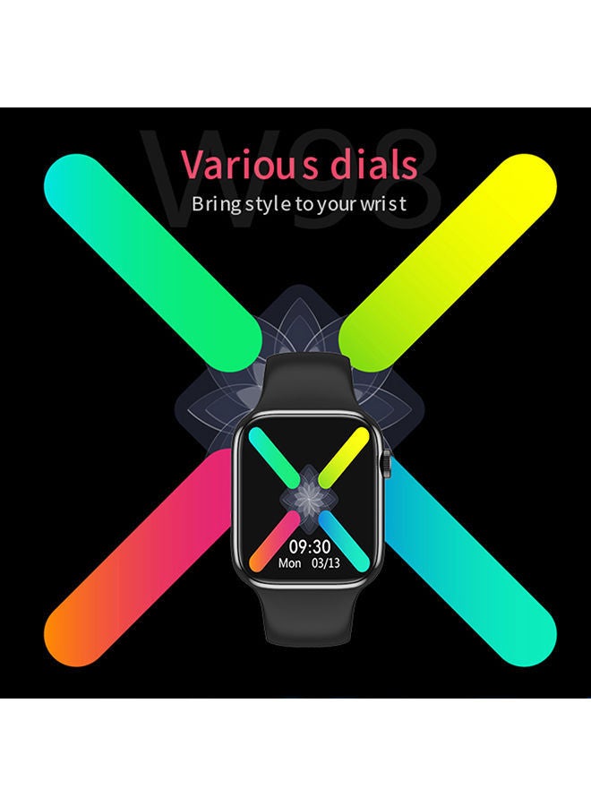 NIBEMINENT Bluetooth Smartwatch Black - Image 2