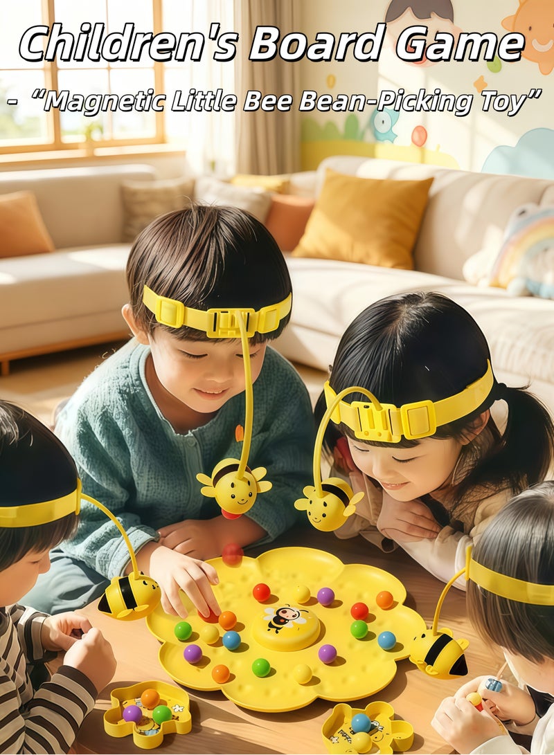 لعبة لوحية للأطفال، لعبة تعليمية، لعبة تنافسية من 2 إلى 4 لاعبين، ألعاب سطح مكتب مغناطيسية، ألعاب تفاعلية بين الوالدين والطفل، لعبة تعليمية للأطفال من سن 3 سنوات لتنمية قدرة الأطفال على الاستجابة - Image 1
