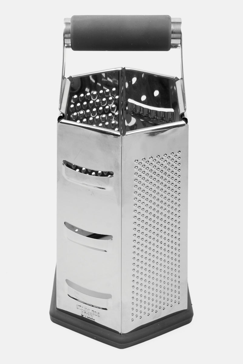 Bombay 6 Sided Multi Purpose Grater, Grey  - Image 2