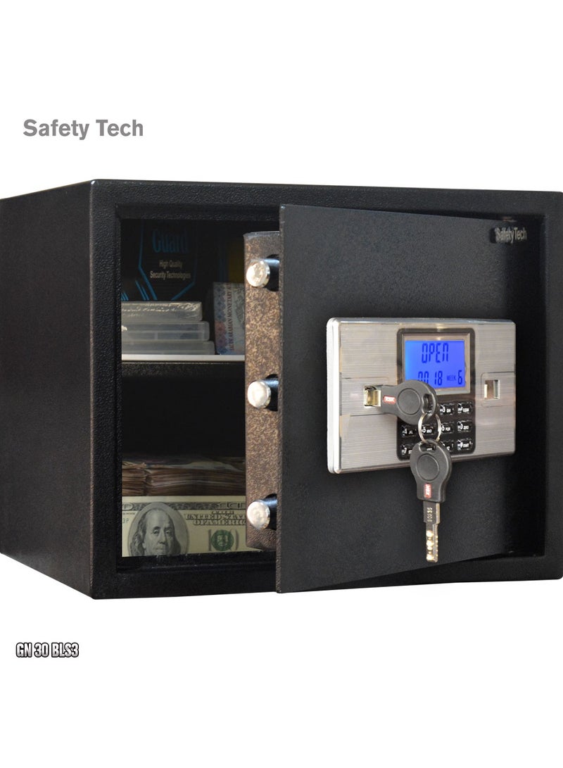 Safety Tech Safety Tech Digital Safe with Screen and Powerful Alarm, 30cm x 38cm x 30cm  - Image 2