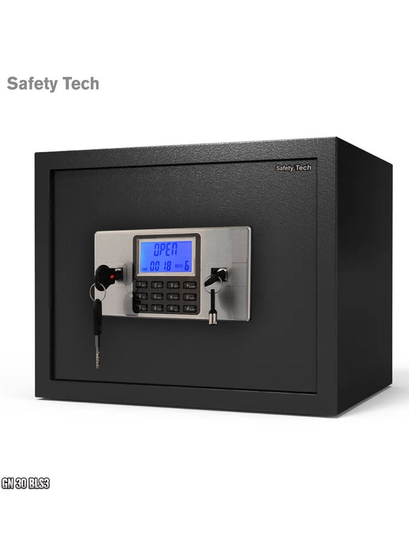 Safety Tech Safety Tech Digital Safe with Screen and Powerful Alarm, 30cm x 38cm x 30cm  - Image 4