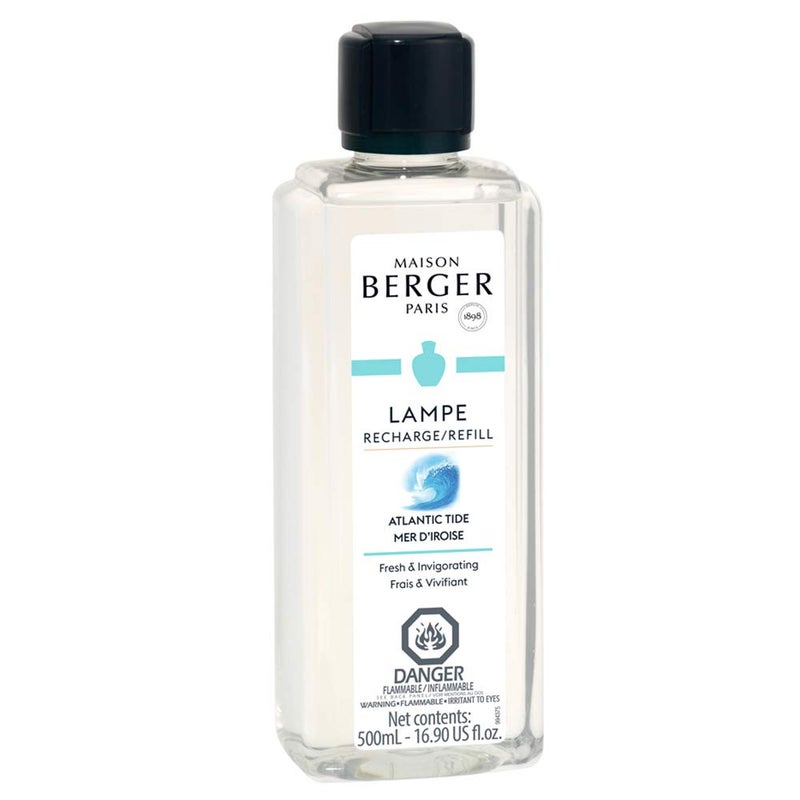 Atlantic Tide  Lampe Berger Fragrance Refill by Maison Berger  for Home Fragrance Oil Diffuser  Purifying and perfuming Your Home  169 Fluid Ounces  500 milliliters  Made in France