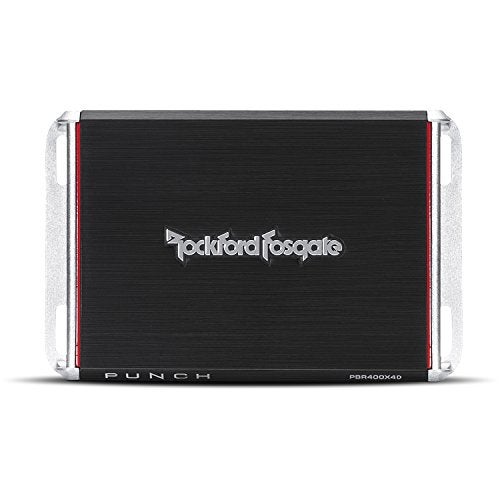 Rockford Fosgate Punch PBR400X4D Compact Chassis 400Watt FullRange 4Channel Amplifier