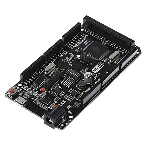 Robocraze Mega 2560 + WiFi R3 ATmega2560 + ESP8266 CH340G board Compatible with Arduino - Image 1