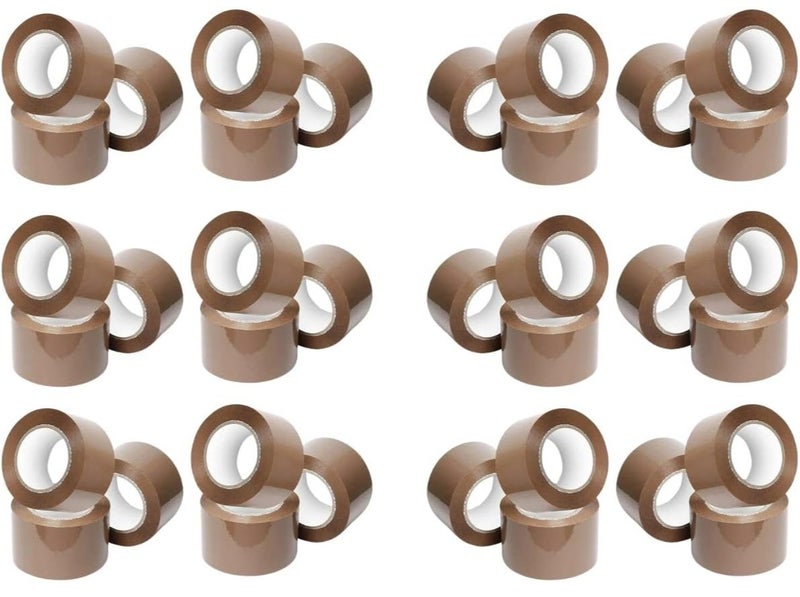 Hasanat Essentials Brown Packing Tape  (Pack of 3) - Image 5