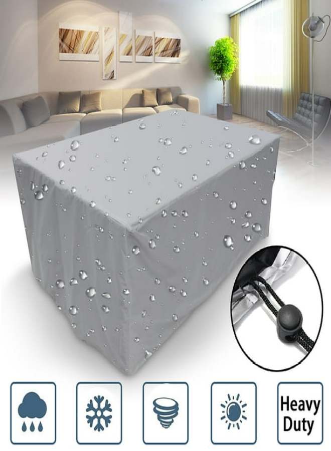 Multi-functional Furniture Set Cover Table Chair Sofa Protector Rectangular Furniture Cover All Weather Protection for Patio Garden Park Outdoor - Image 1