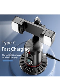 XiuWoo Auto Face Tracking Phone Holder, 360° Rotation Face Body Phone Tripod Smart Shooting Camera Mount with Rechargeable Remote and Light for Live Vlog Streaming Video  - Image 3