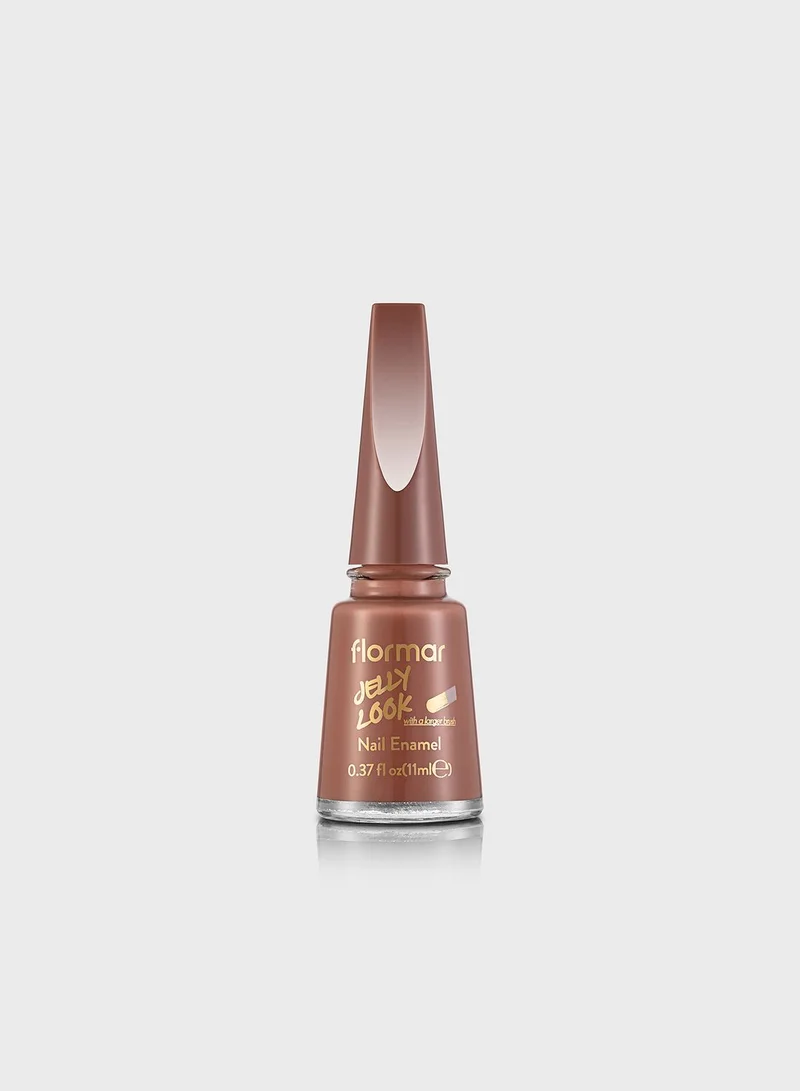 flormar Jelly Look Nail Enamel - Jl54 Terracotta