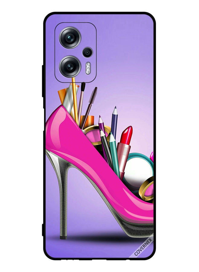 Covernex Protective Case Cover For Xiaomi Poco X4 GT Shoe With Makeup - Image 1