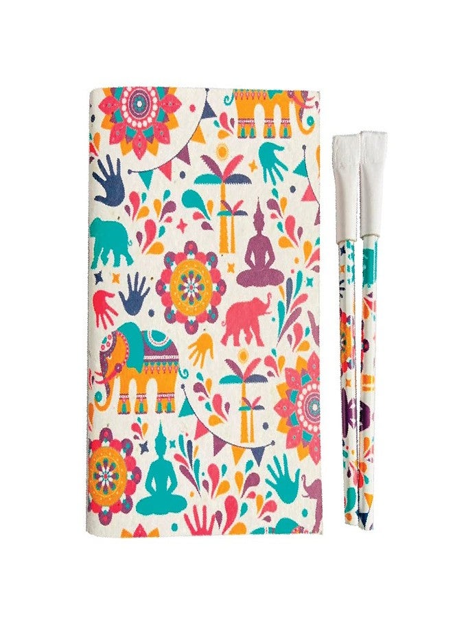 THE GREEN CHAPTER - Blue Ball Pens 2 | Plantable Diary 1 - Ecofriendly Stationery Gift Set For Men Women, 20 Pages - Image 1
