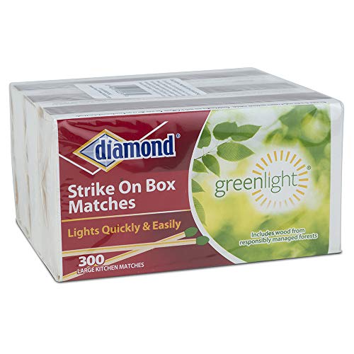 Diamond Greenlight Strike on Box Matches, 300 Count, 3 Pack - Image 4