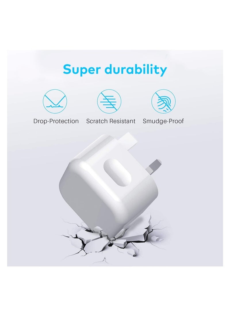 20W PD Power Adapter Wall With TYPE-C Port UK Plug For Smart Phone Fast Charger
