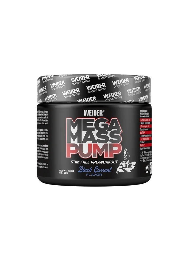 ويدير ويدر ميجا ماس مضخة 270 جرام الكشمش الأسود - Image 1
