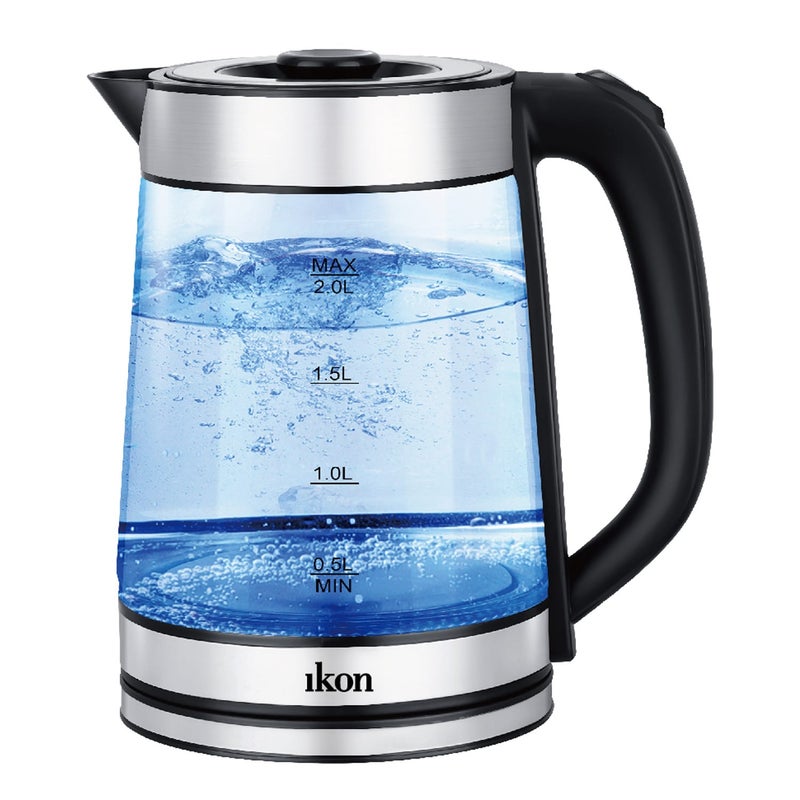 Ikon Electric Glass Kettle, 2 L, IK-EG223