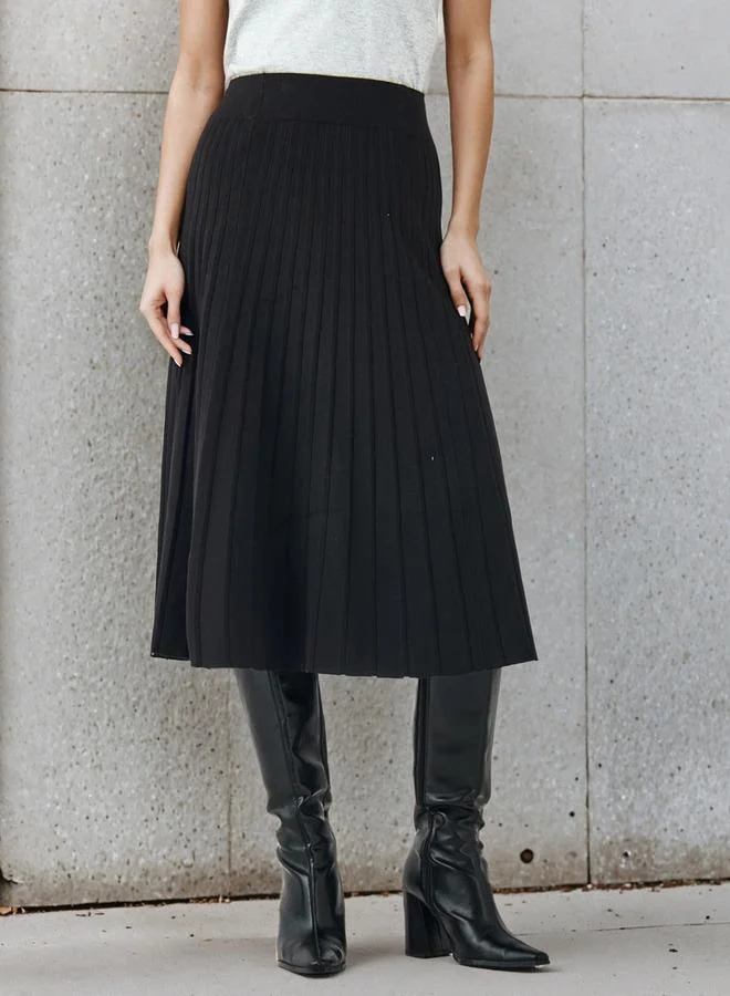 سبلاش فيڤ Midi Pleated Skirt