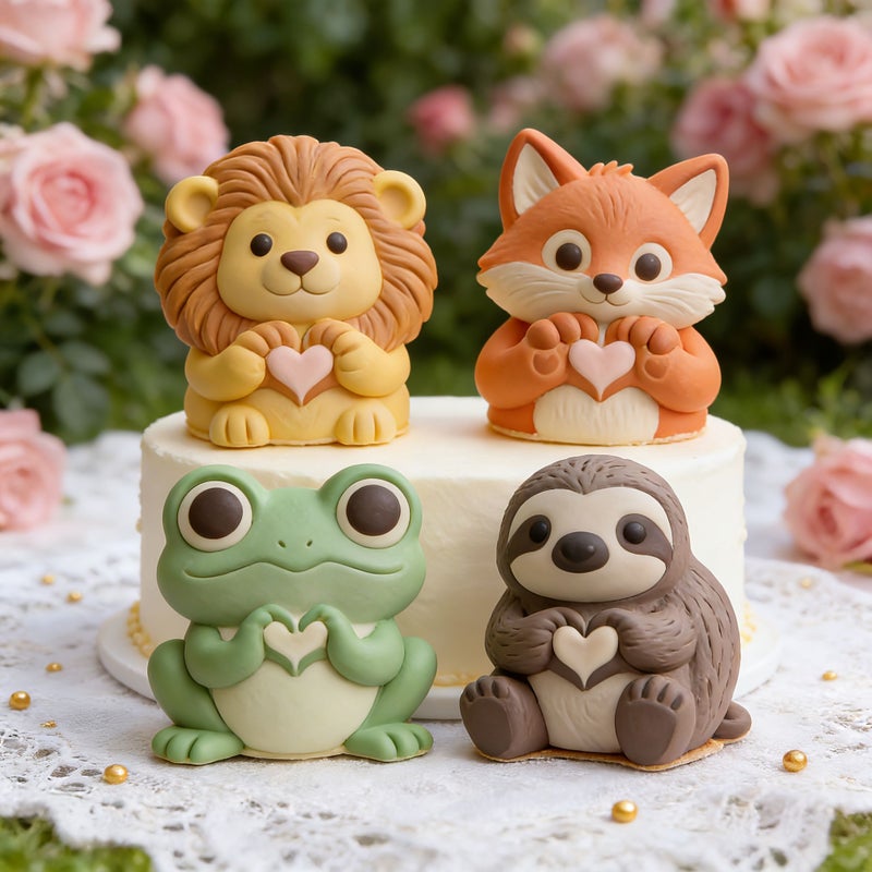 Model Y669 Animal Heart Silicone Mold For Chocolate Soap Candle Resin Craft - Image 4