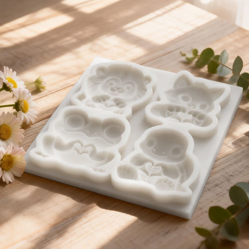 Model Y669 Animal Heart Silicone Mold For Chocolate Soap Candle Resin Craft - Image 2