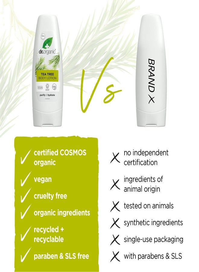 dr.organic Organic Doctor Organic Tea Tree Skin Lotion, 6.8 fl.oz. - Image 3