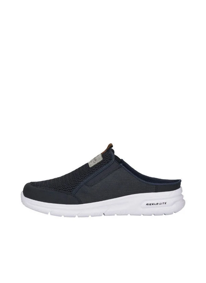 rieker Rieker Mens Casual Clogs B7390-14 Namur Navy 116-1137