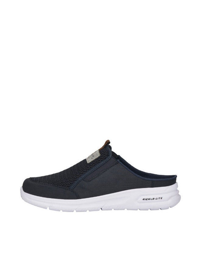 rieker - Rieker Mens Casual Clogs B7390-14 Namur Navy 116-1137 - Image 1