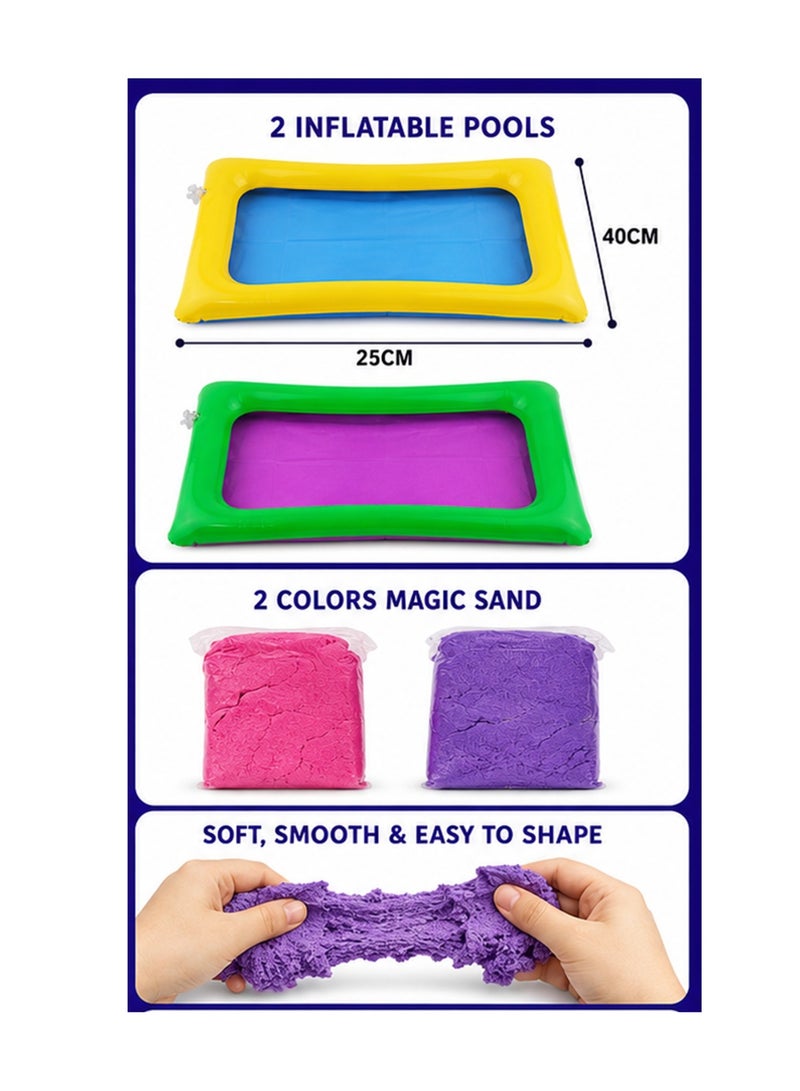 SBC Magic Sand For Art And Crafts 2Kg Content - Image 2