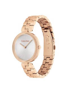 CALVIN KLEIN Women's Analog Round Shape Stainless Steel Wrist Watch 25100013 - 32 Mm  - Image 2