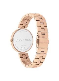 CALVIN KLEIN Women's Analog Round Shape Stainless Steel Wrist Watch 25100013 - 32 Mm  - Image 3
