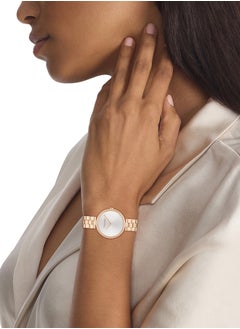 CALVIN KLEIN Women's Analog Round Shape Stainless Steel Wrist Watch 25100013 - 32 Mm  - Image 4