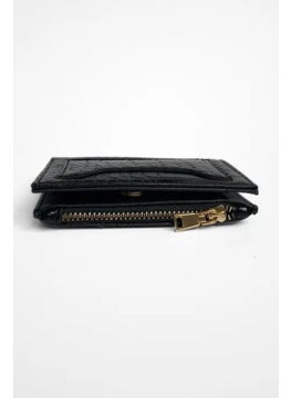 Tena Women's Black Wallet with Card Holder on the Back  - Image 2