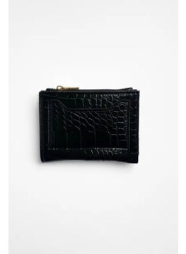 Tena Women's Black Wallet with Card Holder on the Back  - Image 1