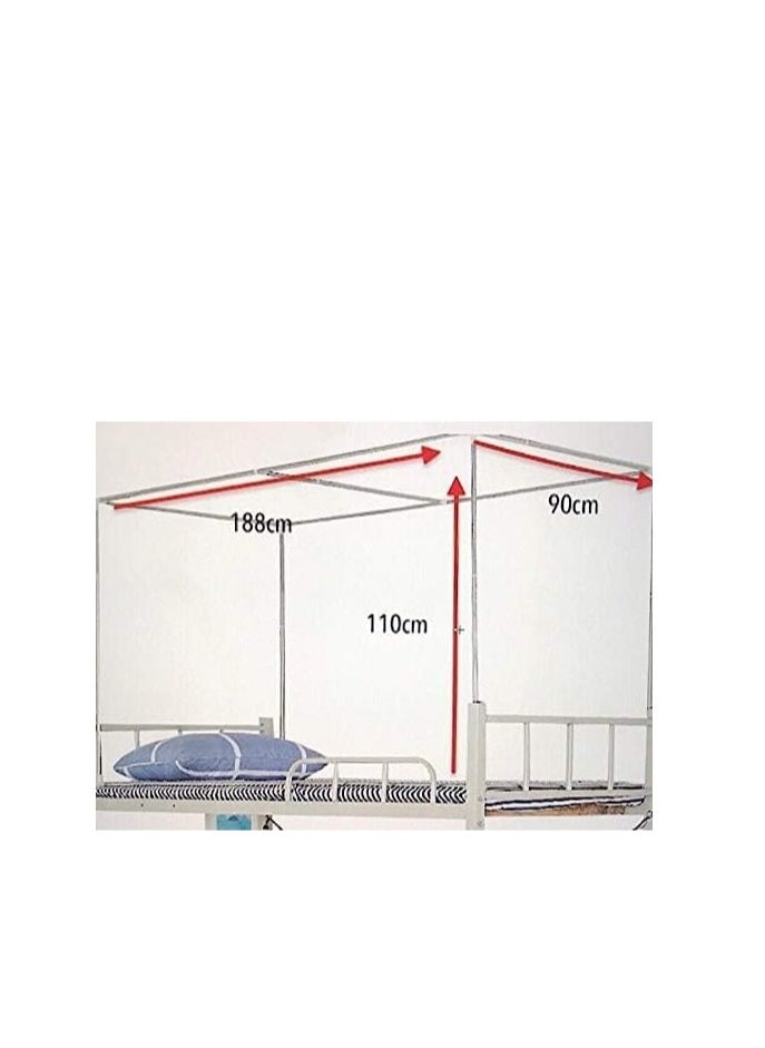 Y&D - Bed Canopy Tents Curtain Blackout Curtain Single Bed Tent Curtain Student Shading Cloth Bed Canopy Mosquito Net Student Sleep Privacy Protection - Image 1